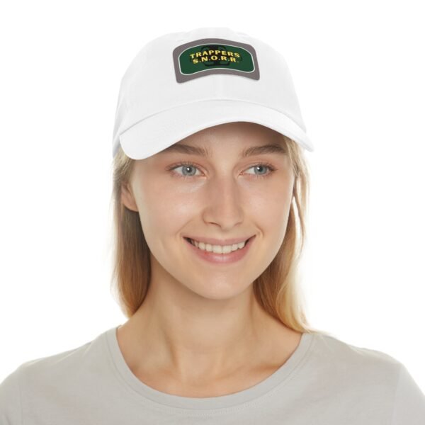 Dad Hat with Leather Patch (Rectangle) - Image 8
