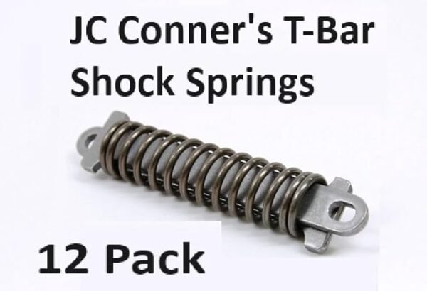 12 JC Conner's T-Bar Shock Springs Trapping Supplies, Gray - Image 2