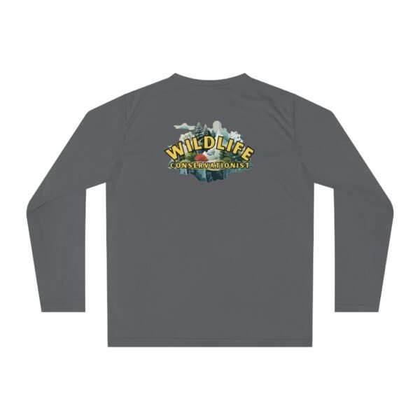 Wildlife Conservationist Performance Shirt, Unisex Activewear, Eco-Friendly Apparel, Nature Lover Gift, Outdoor Adventure Gear - Image 2