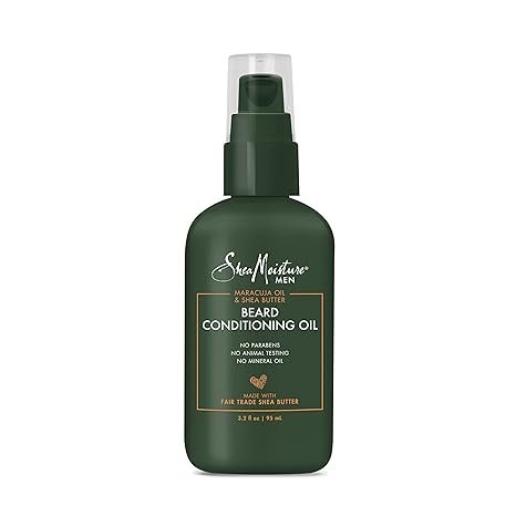 SheaMoisture Beard Conditioning Oil for a Full Beard Maracuja Oil and Shea Butter to Moisturize and Soften 3.2 oz - Image 2
