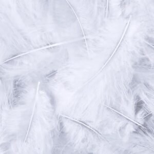 Turkey Marabou Feathers for Crafts Dreamcatcher Wedding Home Party Decorations Fluffy Bulk Colored Feathers
