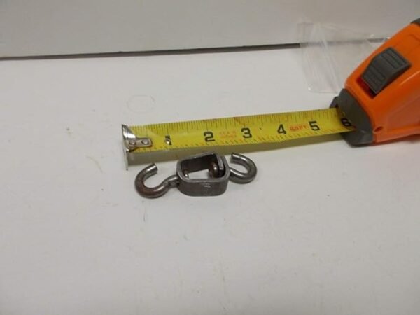 Montree Shop 12 Heavy Duty Trapping Swivels with J Hooks (Trapping Supplies Trap Fastener)_AB - Image 2