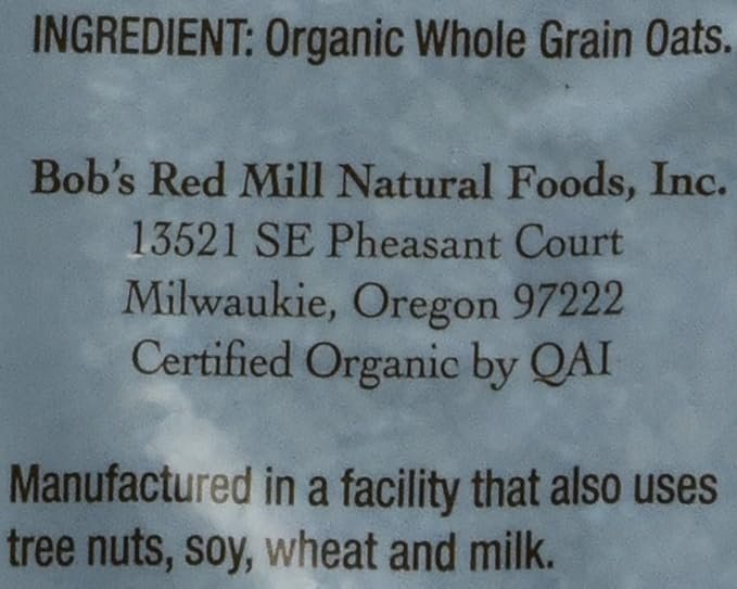 Bob's Red Mill Quick Cooking 100% Whole Grain Oats, 112 Ounce - Image 2