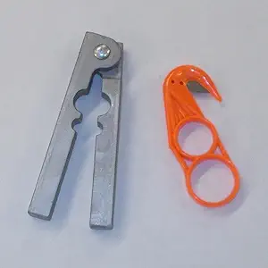 Aluminum Tail Stripper & Plastic Zipper