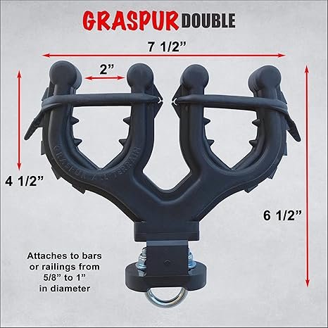 Graspur Double ATV Gun & Bow Rack - Model ATV2 - Image 5
